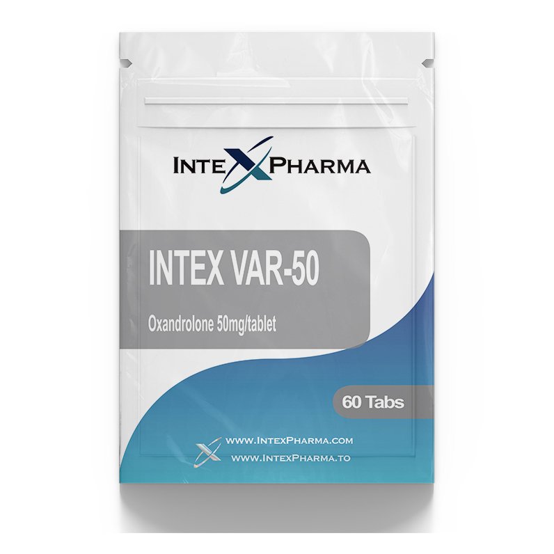 VAR-50 Intex Pharma Anavar 50 – 50mg x 60 tabs (Var50) - Image 1
